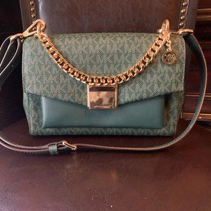 Micheal Kors Jet Set Bag Hunter Green